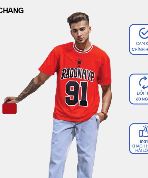 Áo Thun Mesh Relaxed 91 Thể Thao