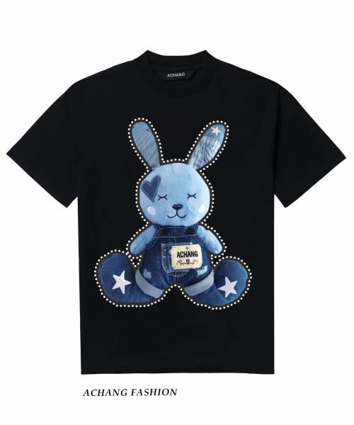 Áo Thun Rabbit Blue 100% Cotton ACHANG