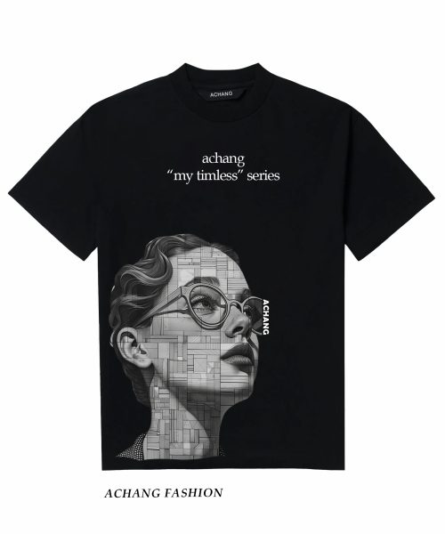 Áo Thun Girl Glasses 100% cotton ACHANG