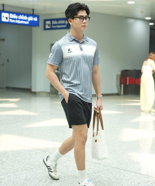 Alternative view of Áo Polo Nam Thể Thao DYNAMIC Xám V1