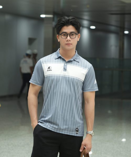 Áo Polo Nam Thể Thao DYNAMIC Xám V1