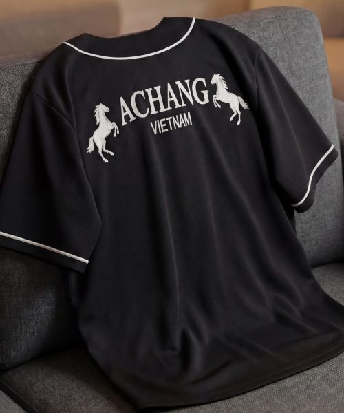 Alternative view of Áo Bóng Chày HORSE chất cotton thoáng mát, phù hợp thể thao vận động thời trang )