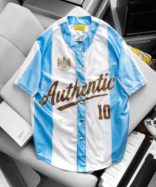 Áo Bóng Chày MC v1 ACHANG chất nano thoáng mát, phù hợp thể thao vận động thời trang